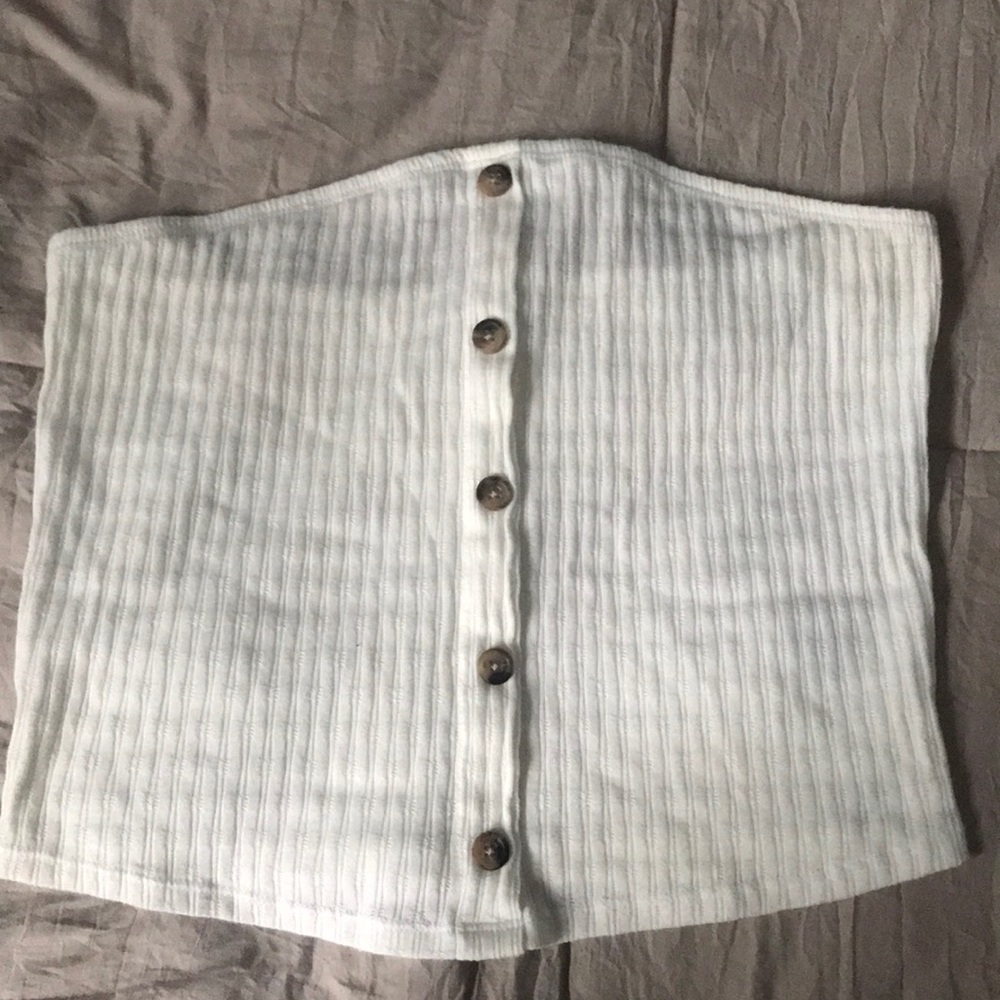 White Tube Top from American Eagle